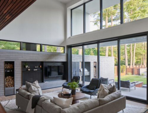 Transform Your Backyard with Large Multi-Pane Glass Doors
